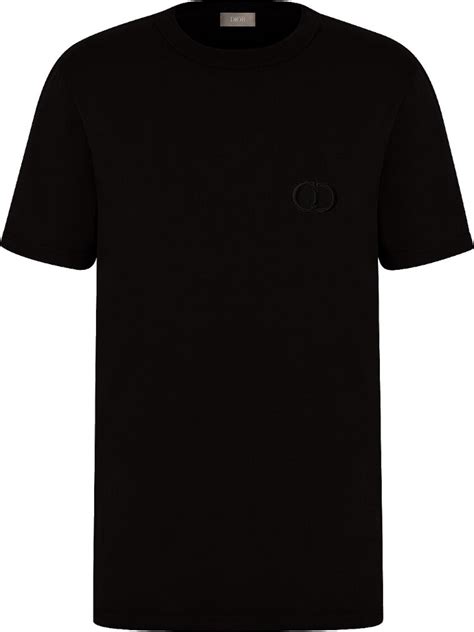 black dior bedazzled logo t shirt|CD Icon Regular.